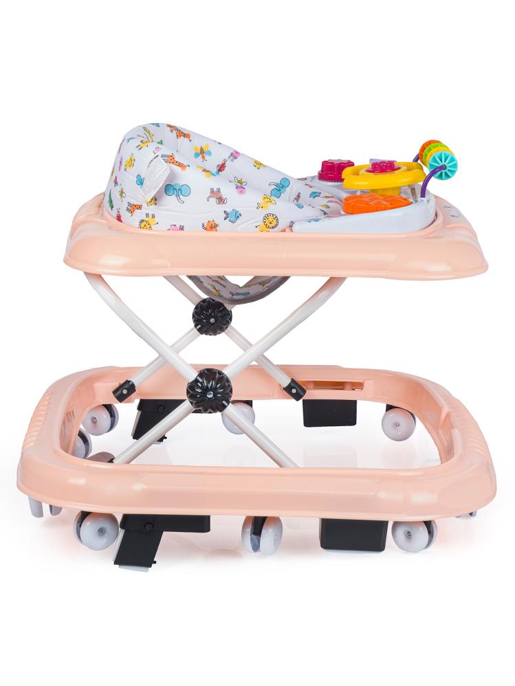 Baby Force Kornalı Yürüteç - Pudra