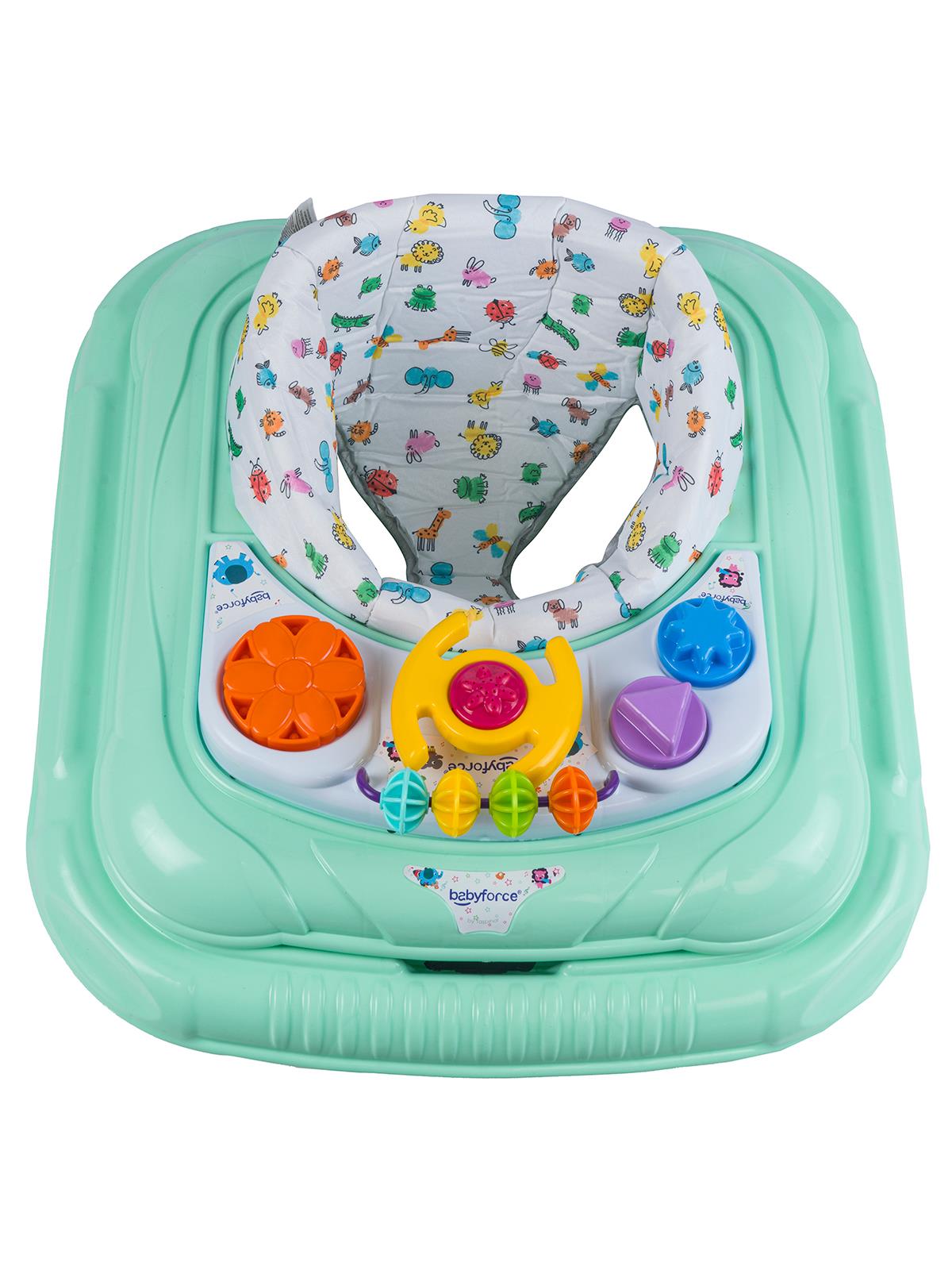 Baby Force Kornalı Yürüteç - Yeşil