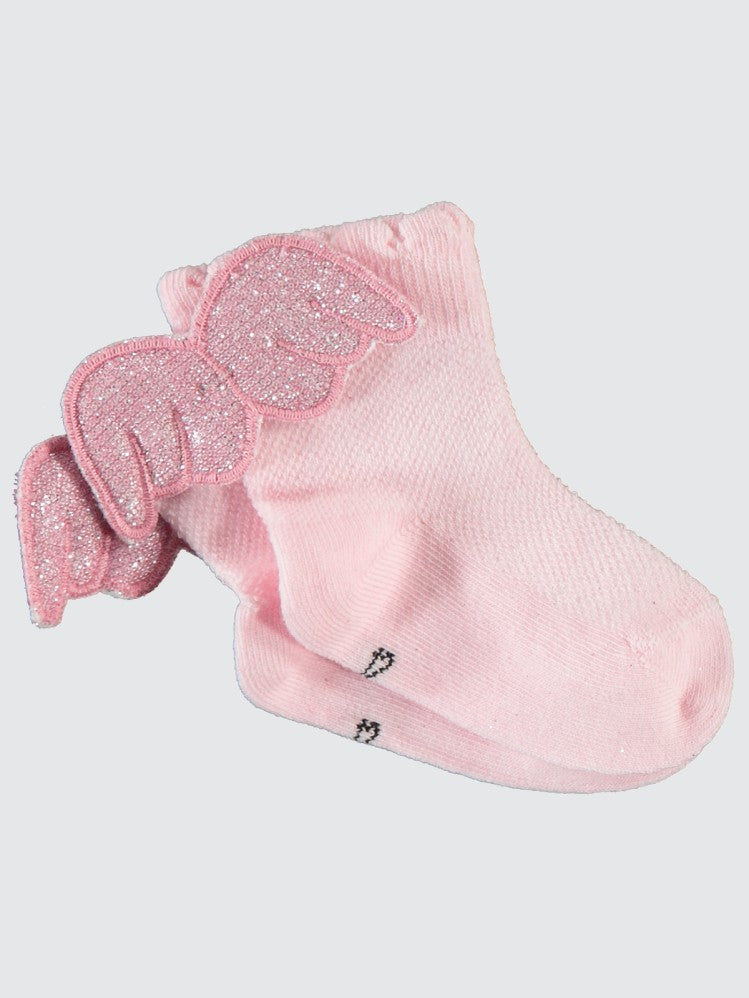Civil Baby Kız Bebek Aksesuarlı Çorap 6-18 Ay - Pembe