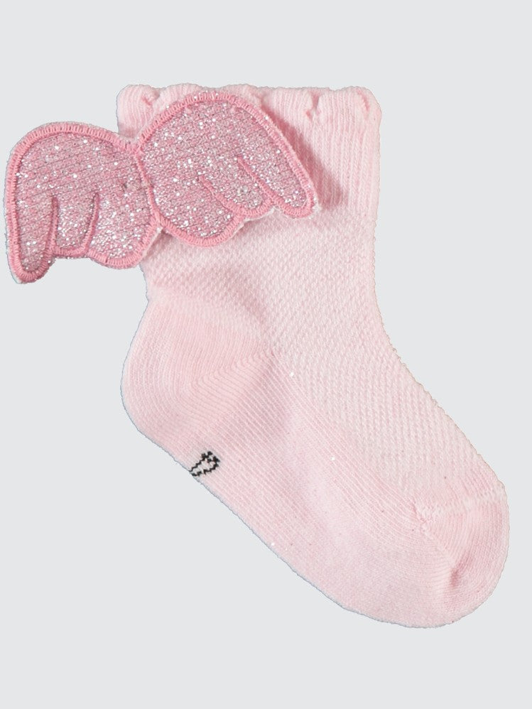 Civil Baby Kız Bebek Aksesuarlı Çorap 6-18 Ay - Pembe