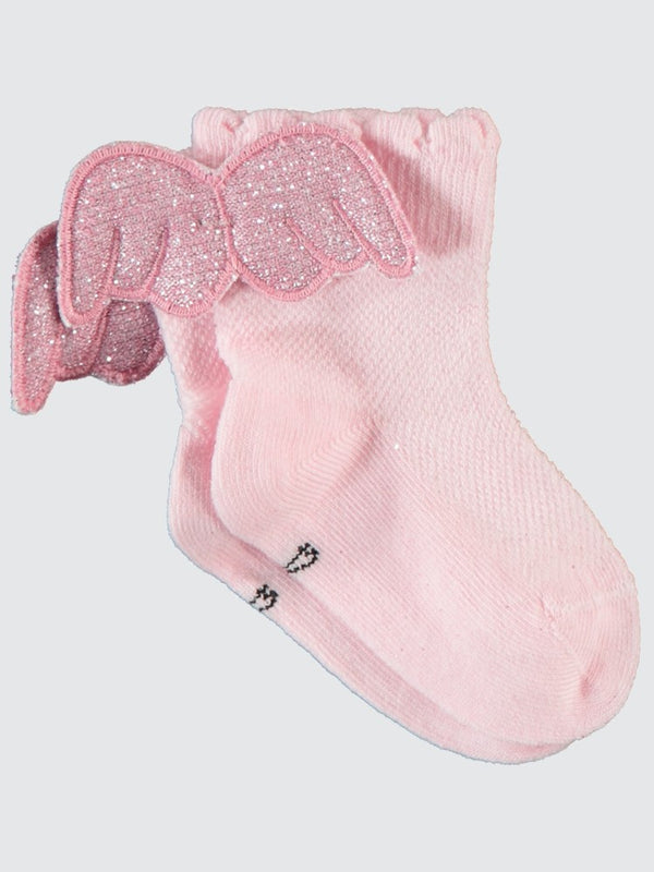 Civil Baby Kız Bebek Aksesuarlı Çorap 6-18 Ay - Pembe