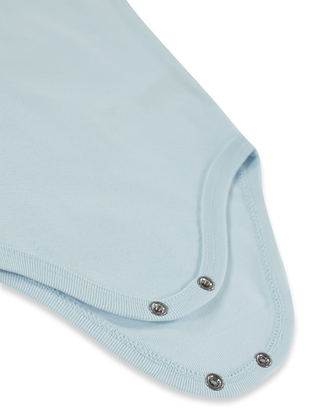 Civil Baby Düz Renkli 1-3 Yaş Çıtçıtlı Badi - Mavi