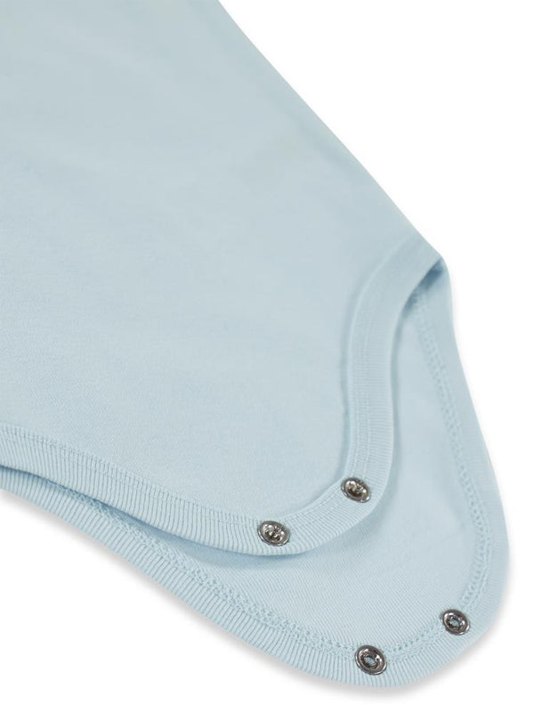 Civil Baby Düz Renkli 3-9 Ay Çıtçıtlı Badi - Mavi