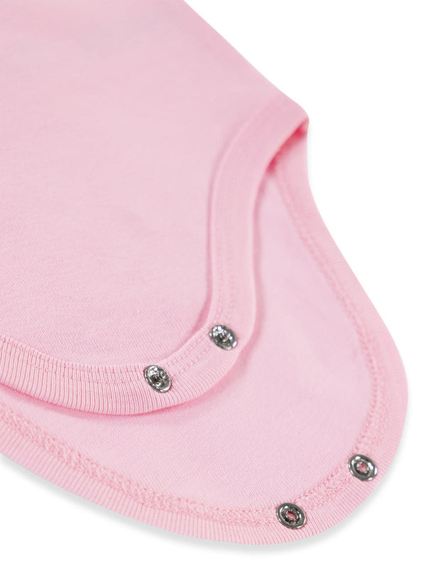 Civil Baby Düz Renkli 0-1 Ay Çıtçıtlı Badi - Pembe