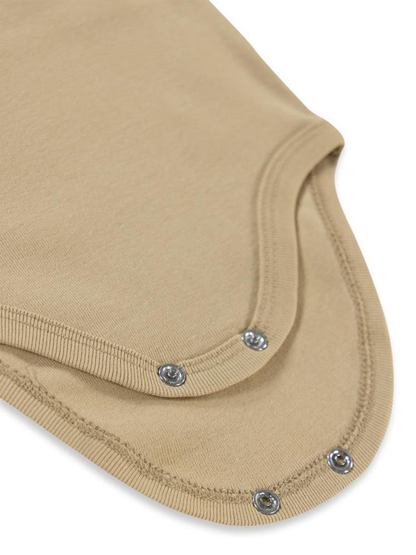 Civil Baby Düz Renkli 1-3 Yaş Çıtçıtlı Badi - Kahverengi