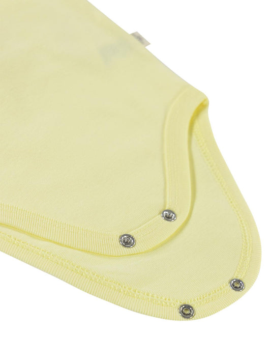 Civil Baby Düz Renkli 3-9 Ay Çıtçıtlı Badi - Sarı
