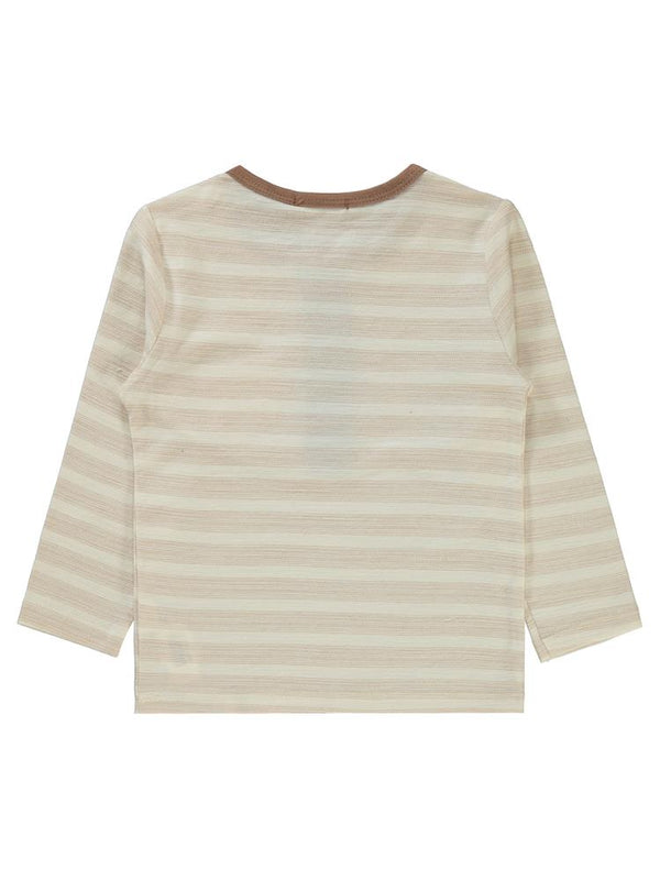 Civil Boys Cizgili Cepli 2-5 Yaş Sweatshirt - Mavi
