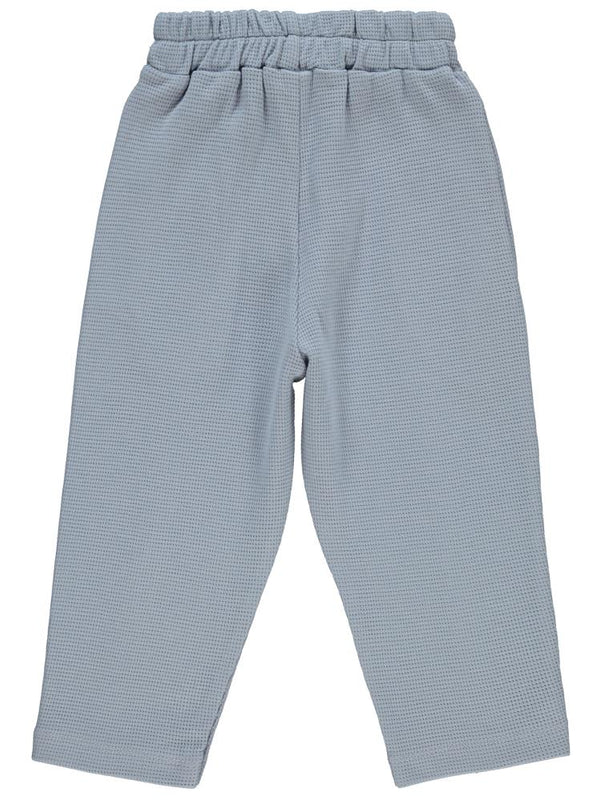 Civil Boys Paçası 1996 Armalı Cep Kapakları Çizgili Desenli 2-5 Yaş Eşofman Altı - Mavi