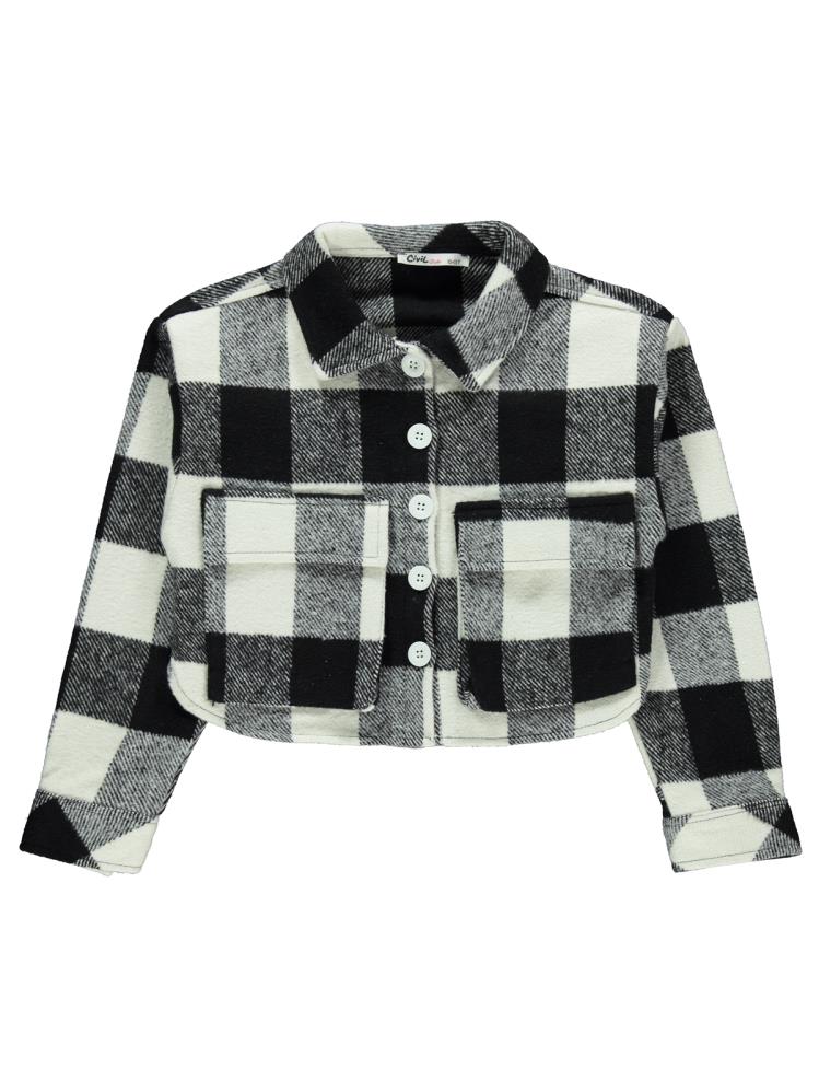 Civil Girls Kız Çocuk Ceket 10-13 Yaş - Siyah