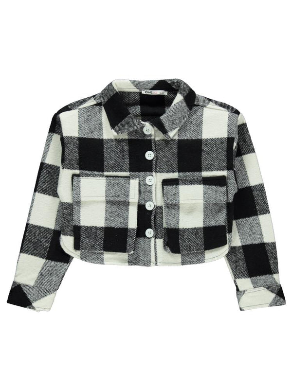 Civil Girls Kız Çocuk Ceket 6-9 Yaş - Siyah