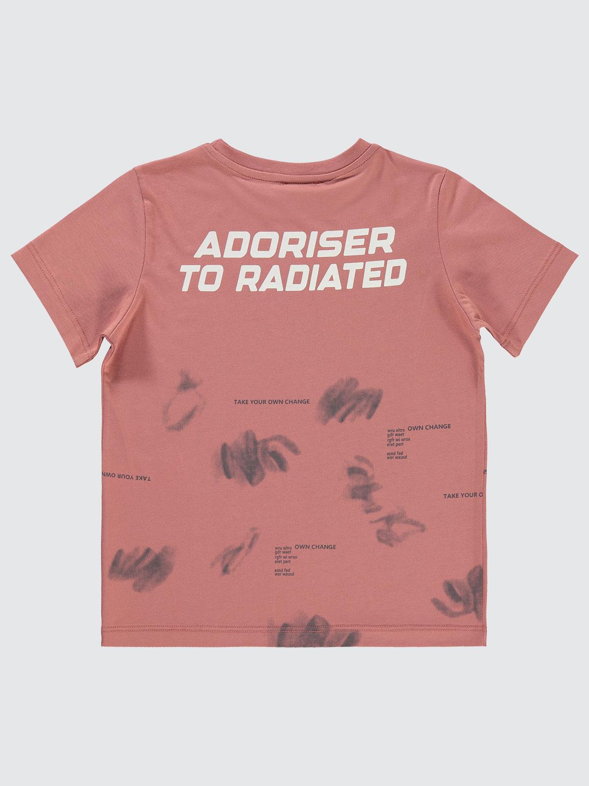 Civil Boys Adorıser Baskılı 6-9 Yaş Tişört - Kırmızı