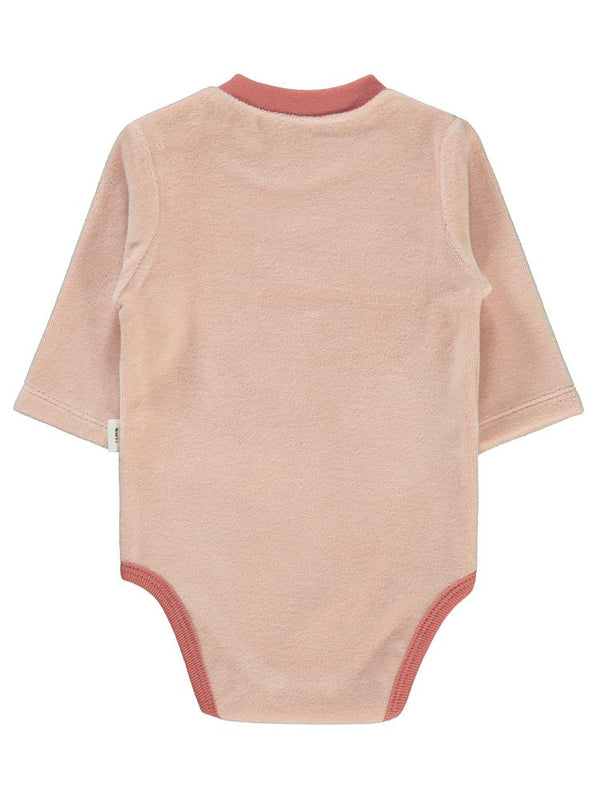 Civil Baby Bulut Baskılı 1-18 Ay Çıtçıtlı Badi - Pudra