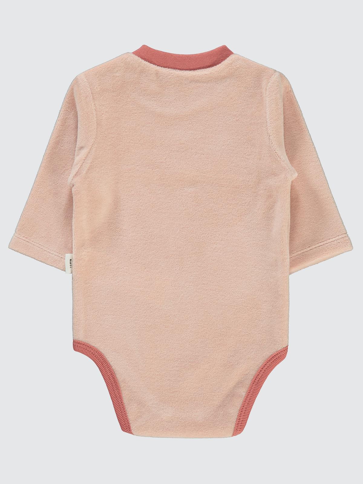 Civil Baby Bulut Baskılı 1-18 Ay Çıtçıtlı Badi - Pudra