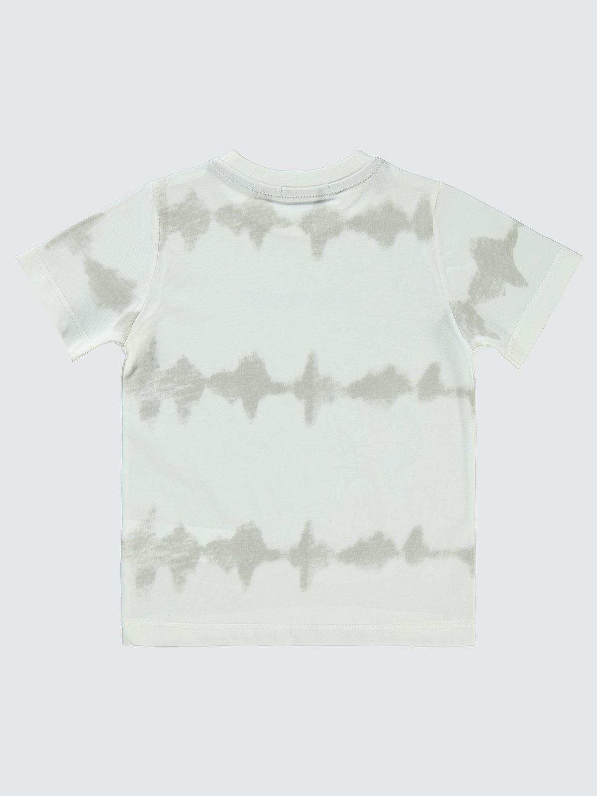 Civil Boys Basketball Baskılı 2-5 Yaş Tişört - Ekru