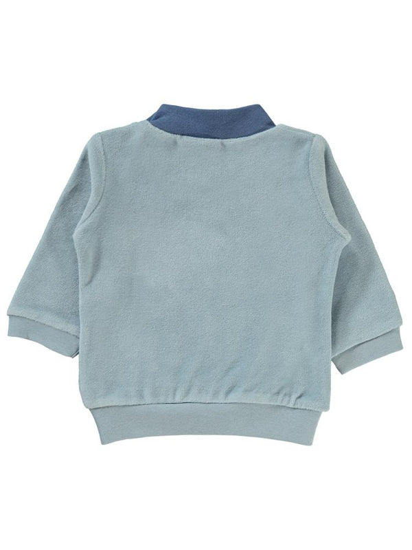 Civil Baby Dinozor Baskılı 6-18 Ay Sweatshirt - Mavi