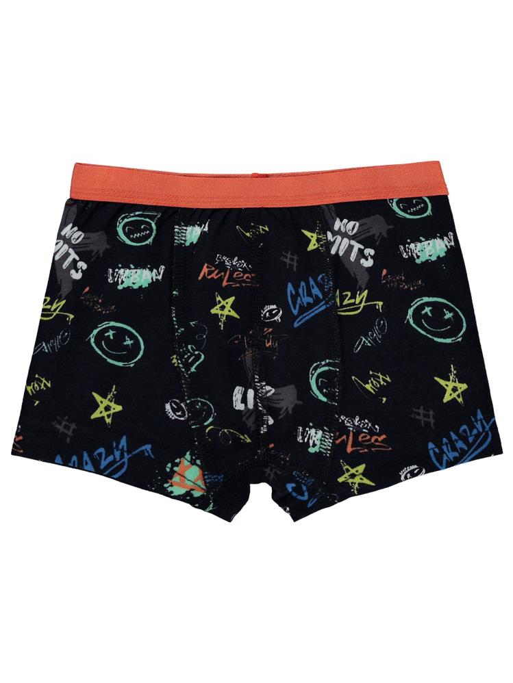 Civil Boys Style  2-10 Yaş 3'lü Boxer Set