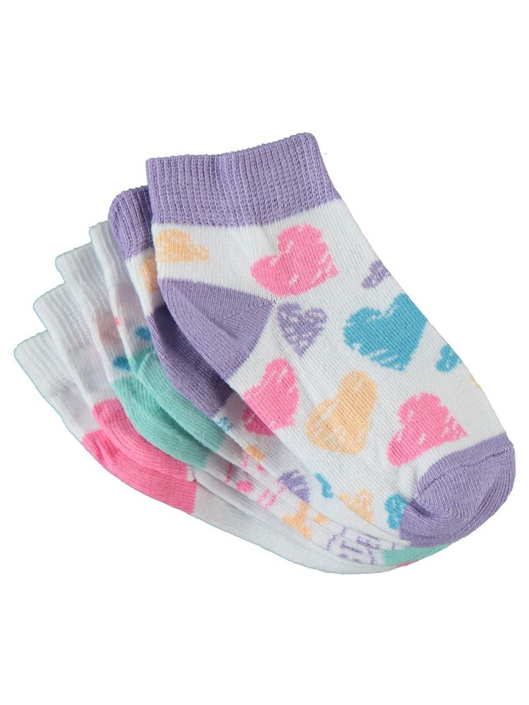 Civil Girls Smile 3'lü 2-12 Yaş Kız Patik Çorap