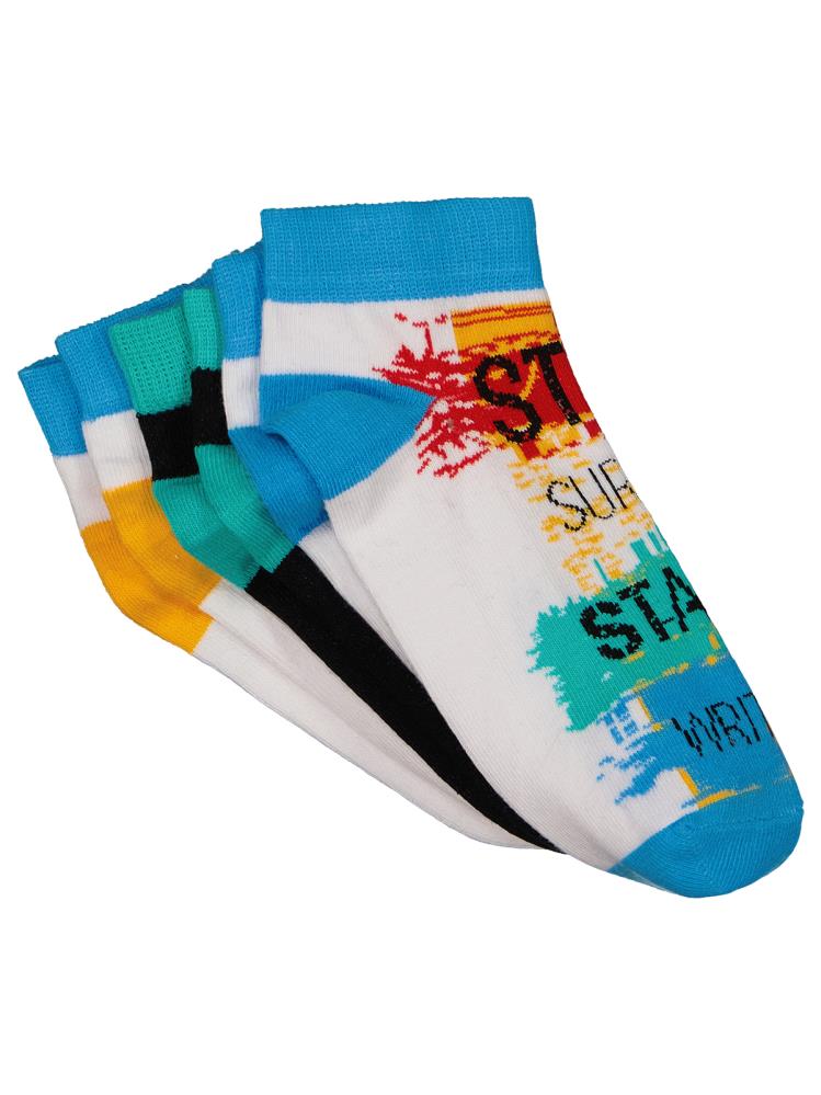 Civil Boys Surfing 3'lü 2-12 Yaş Erkek Patik Çorap