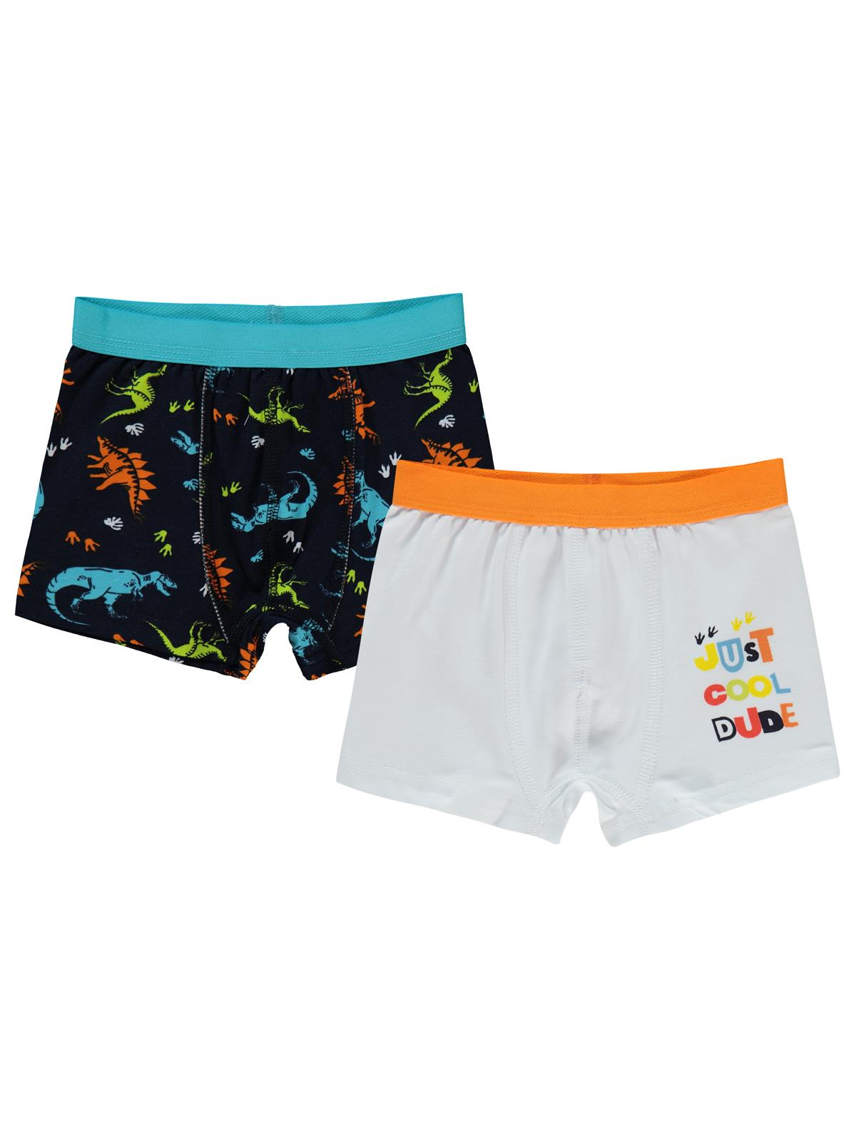 Civil Boys Erkek Çocuk 2'li Boxer Set 2-10 Yaş