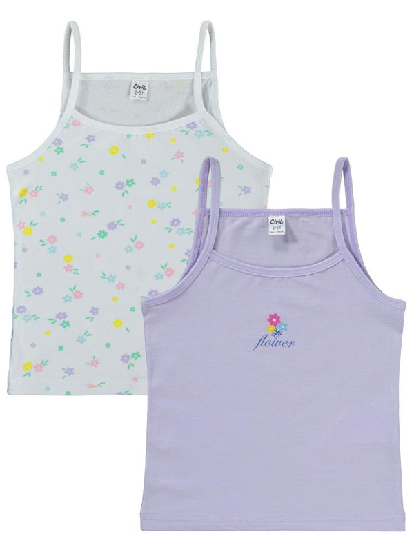 Civil Girls Çiçek 2-10 Yaş 2'li Atlet Set