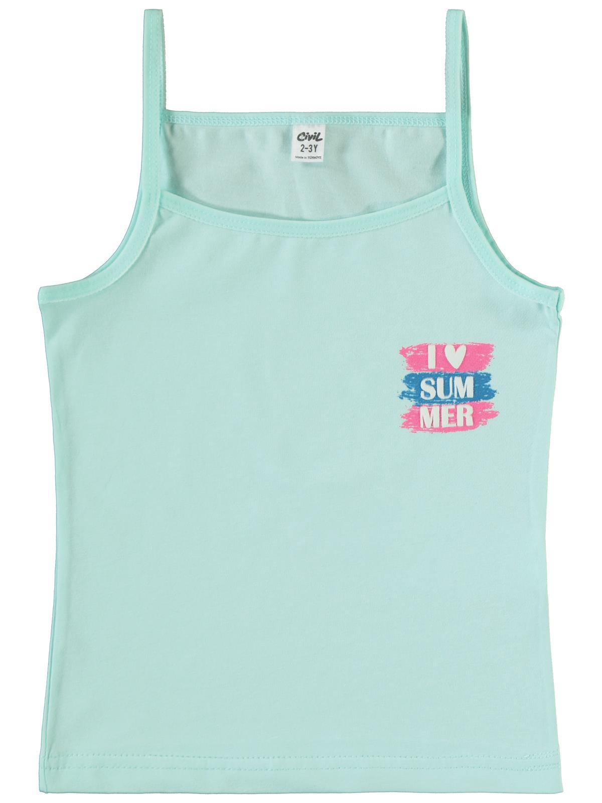 Civil Girls Summer 2-10 Yaş 2'li Atlet Set