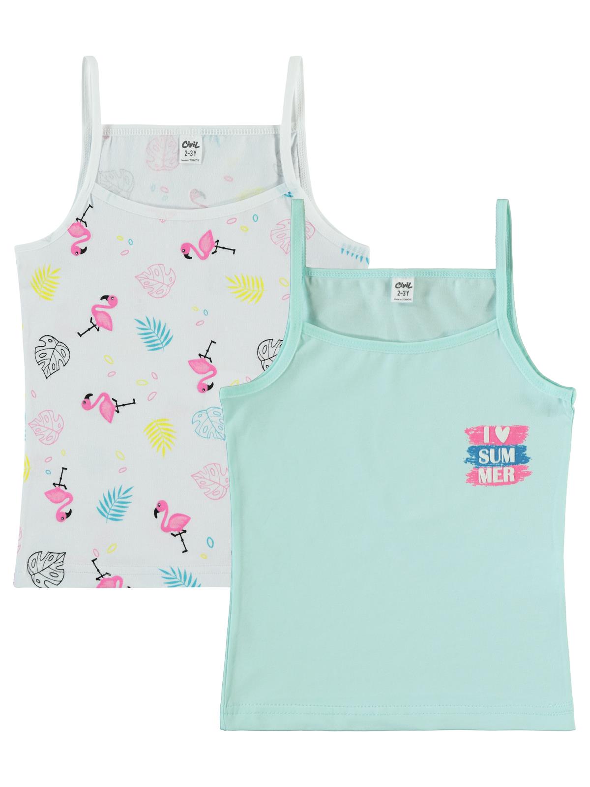 Civil Girls Summer 2-10 Yaş 2'li Atlet Set