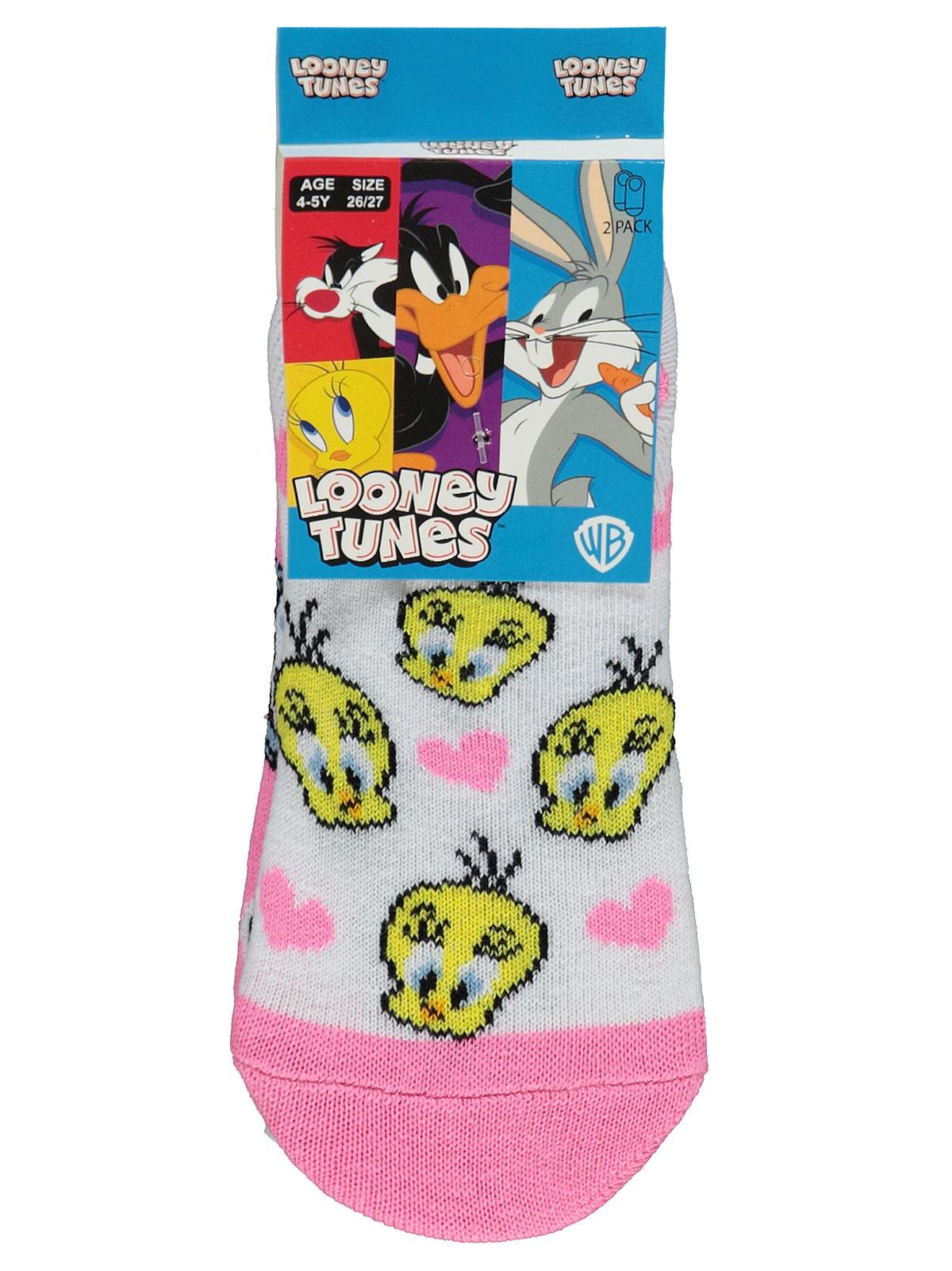 Tweety Kız Babet Çorap | Baskılı | Okul Kreş ve Günlük Kullanım