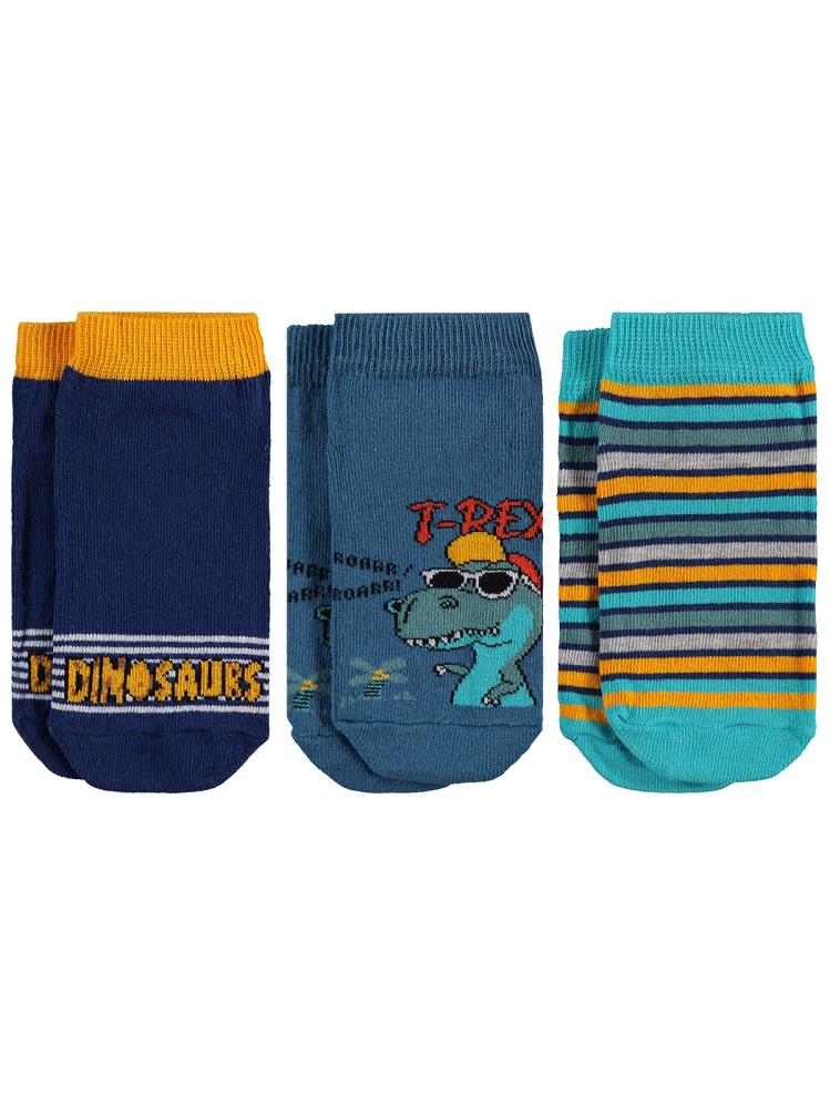 Civil Boys Trex Sport 3'lü 2-12 Yaş Erkek Patik Çorap