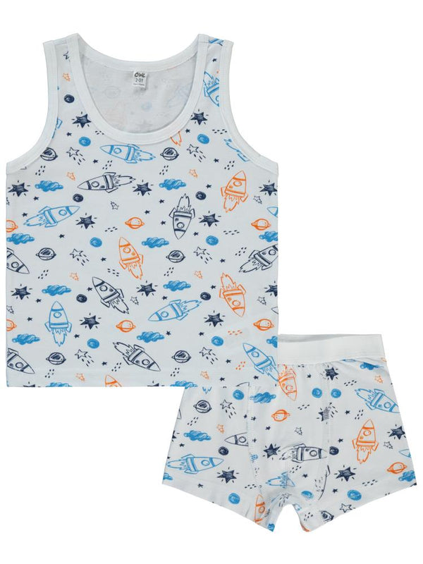 Civil Boys Space 2-10 Yaş İç Çamaşır Takım