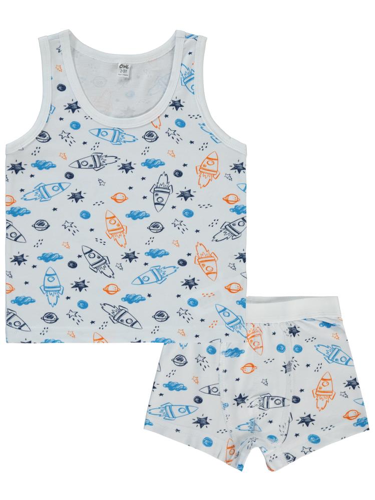 Civil Boys Space 2-10 Yaş İç Çamaşır Takım