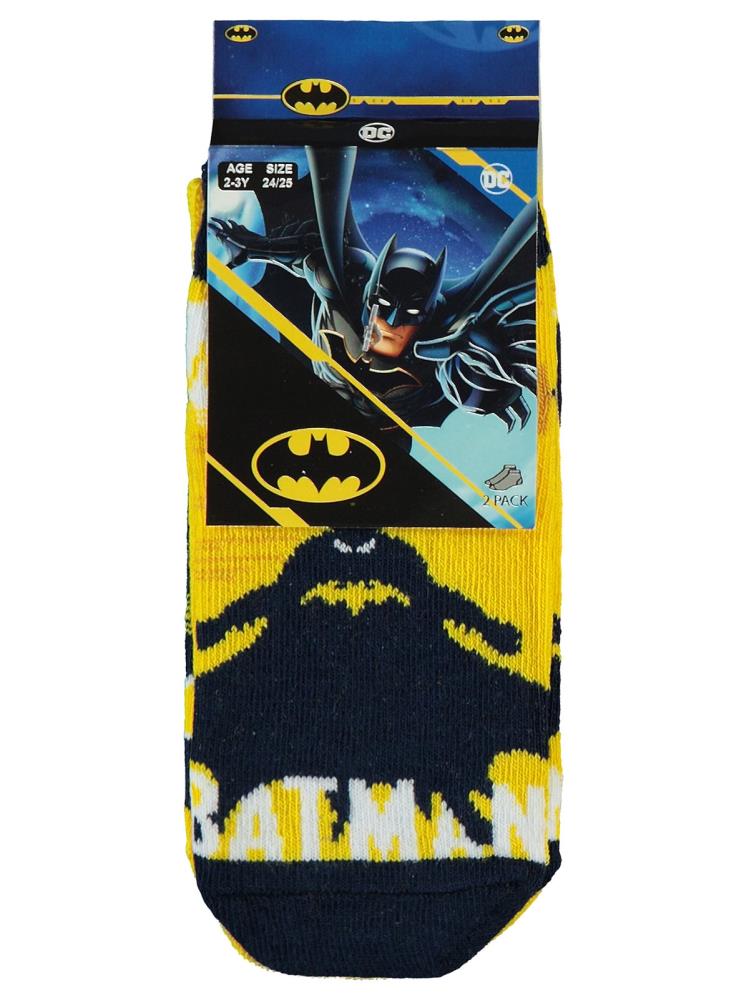 Batman Erkek Çocuk Patik Çorap 2-12 Yaş