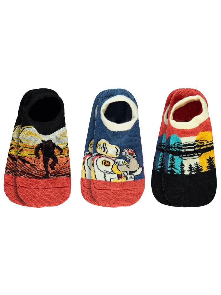 Civil Boys Space 3'lü 2-12 Yaş Erkek Babet Çorap