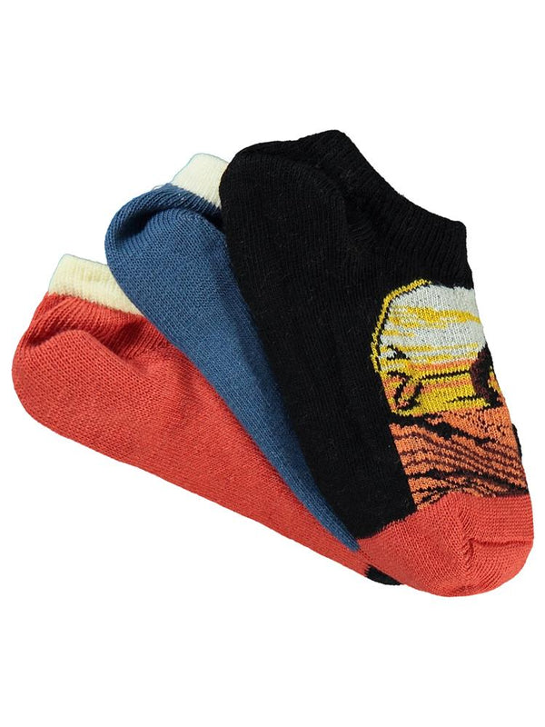 Civil Boys Space 3'lü 2-12 Yaş Erkek Babet Çorap