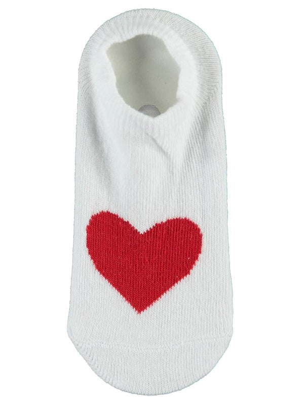 Civil Girls Kalp 3'lü 2-12 Yaş Kız Babet Çorap