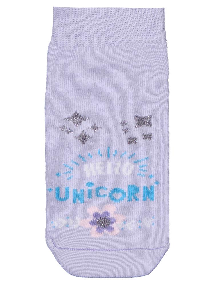 Civil Girls Hello Unicorn 3'lü 2-12 Yaş Kız Patik Çorap
