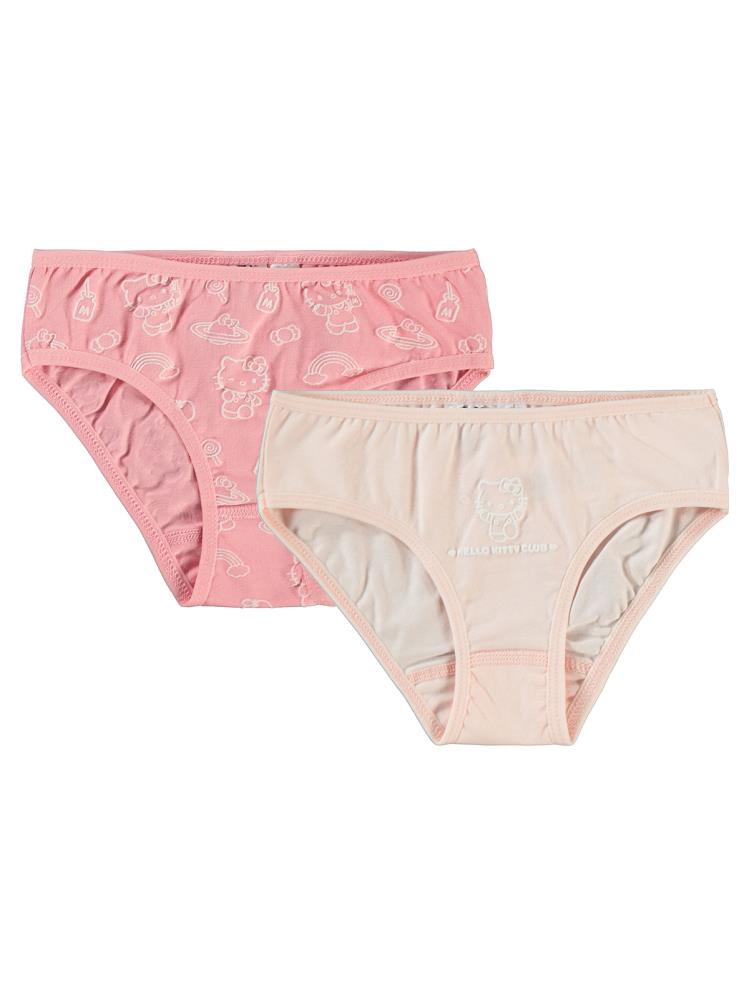 Hello Kıtty Kız Çocuk 2'li Külot Set 2-10 Yaş