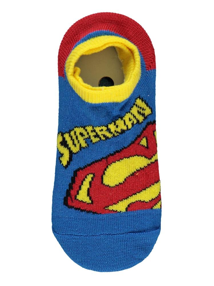 Süperman 2-12 Yaş Erkek Babet Çorap
