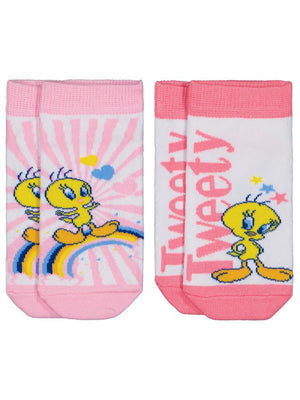 Tweety 2-12 Yaş Kız Patik Çorap