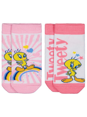 Tweety 2-12 Yaş Kız Patik Çorap