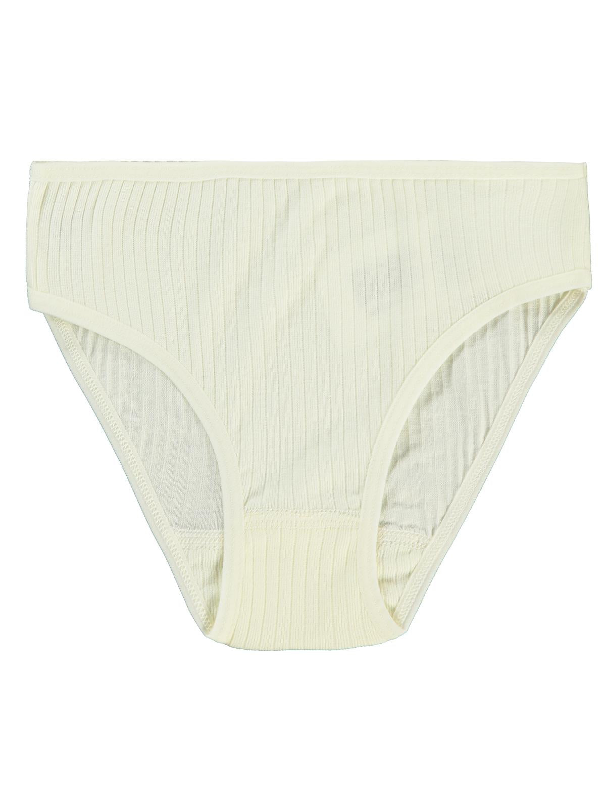 Civil Girls Kız Çocuk 2'li Külot Set 2-10 Yaş - Ekru