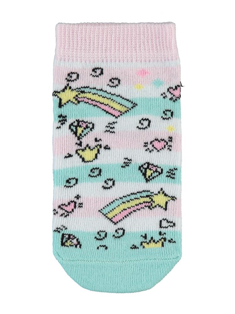 Civil Girls Unicorn 3'lü 2-12 Yaş Kız Patik Çorap