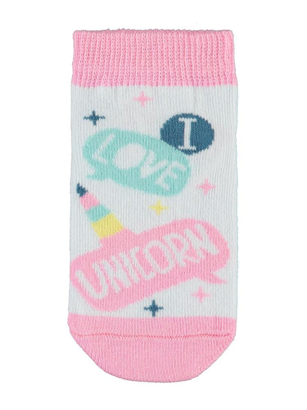 Civil Girls Unicorn 3'lü 2-12 Yaş Kız Patik Çorap