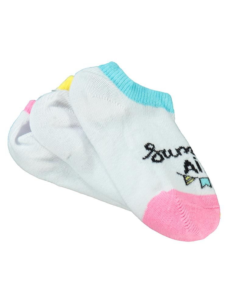 Civil Girls Fiesta 3'lü 2-12 Yaş Kız Babet Çorap