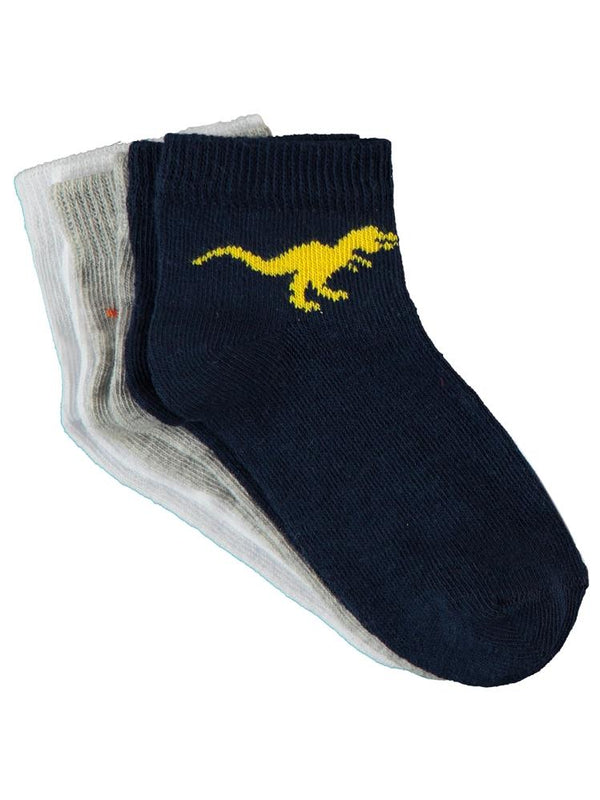 Civil Boys Dinazor 3'lü 2-12 Yaş Erkek Patik Çorap