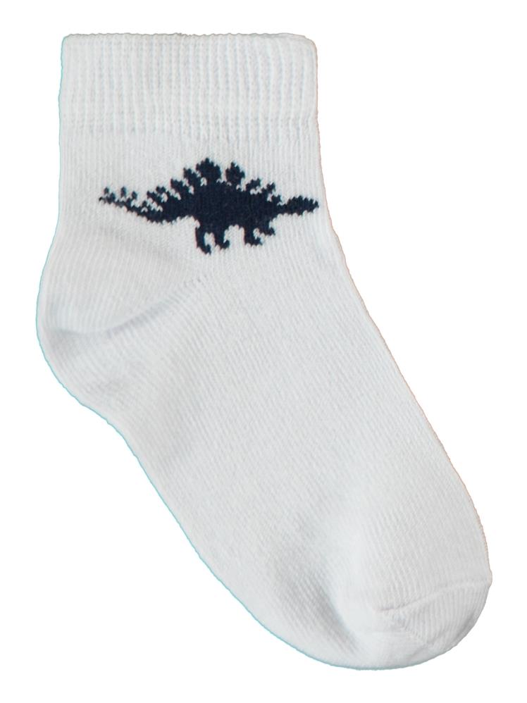 Civil Boys Dinazor 3'lü 2-12 Yaş Erkek Patik Çorap