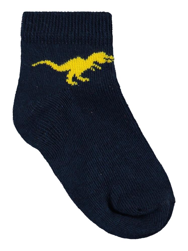 Civil Boys Dinazor 3'lü 2-12 Yaş Erkek Patik Çorap