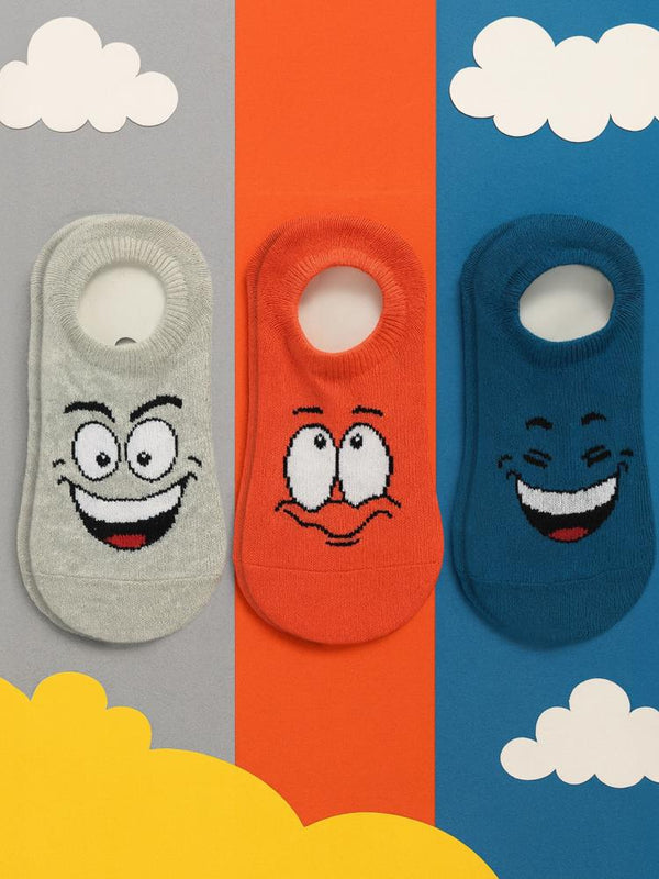 Civil Boys Gülenyüz 3'lü 2-12 Yaş Erkek Babet Çorap