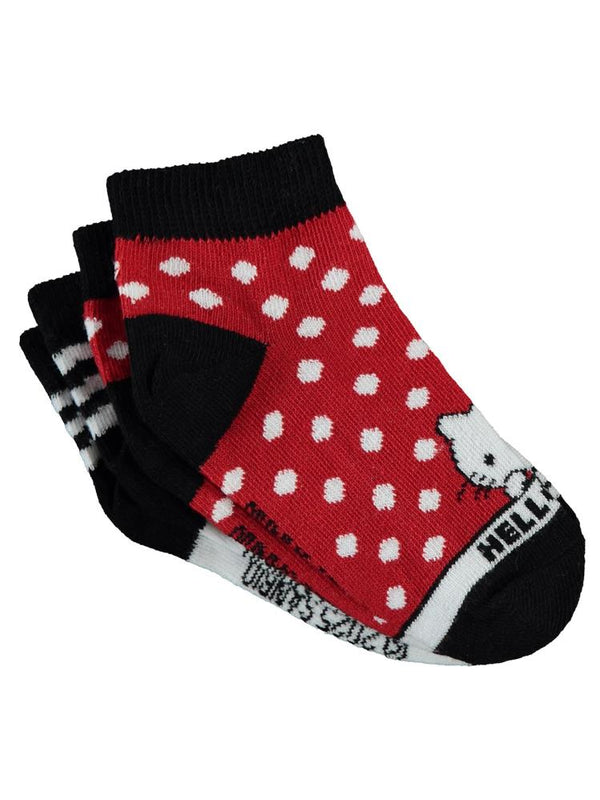 Hello Kitty Kız Çocuk 2'li Patik Çorap 2-12 Yaş