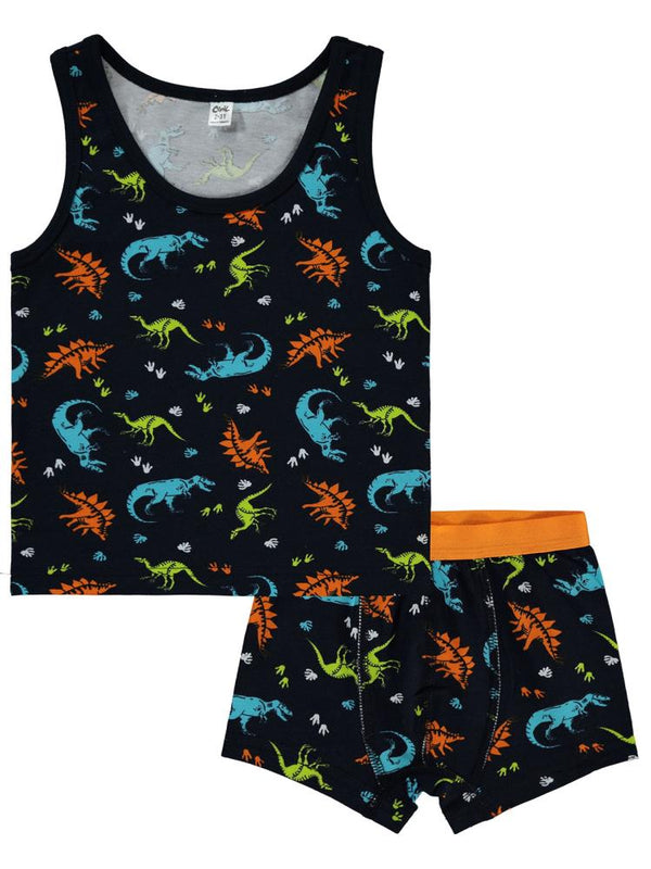 Civil Boys Dinosaur 2-10 Yaş İç Çamaşır Takım