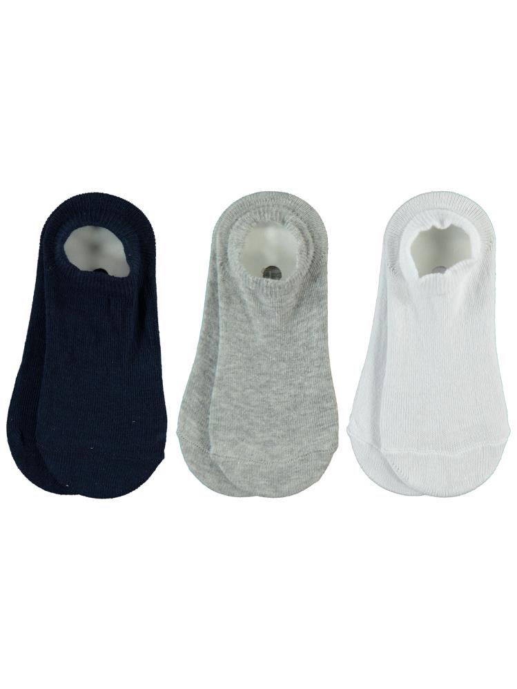 Civil Boys Basic 3'lü 2-12 Yaş Erkek Babet Çorap